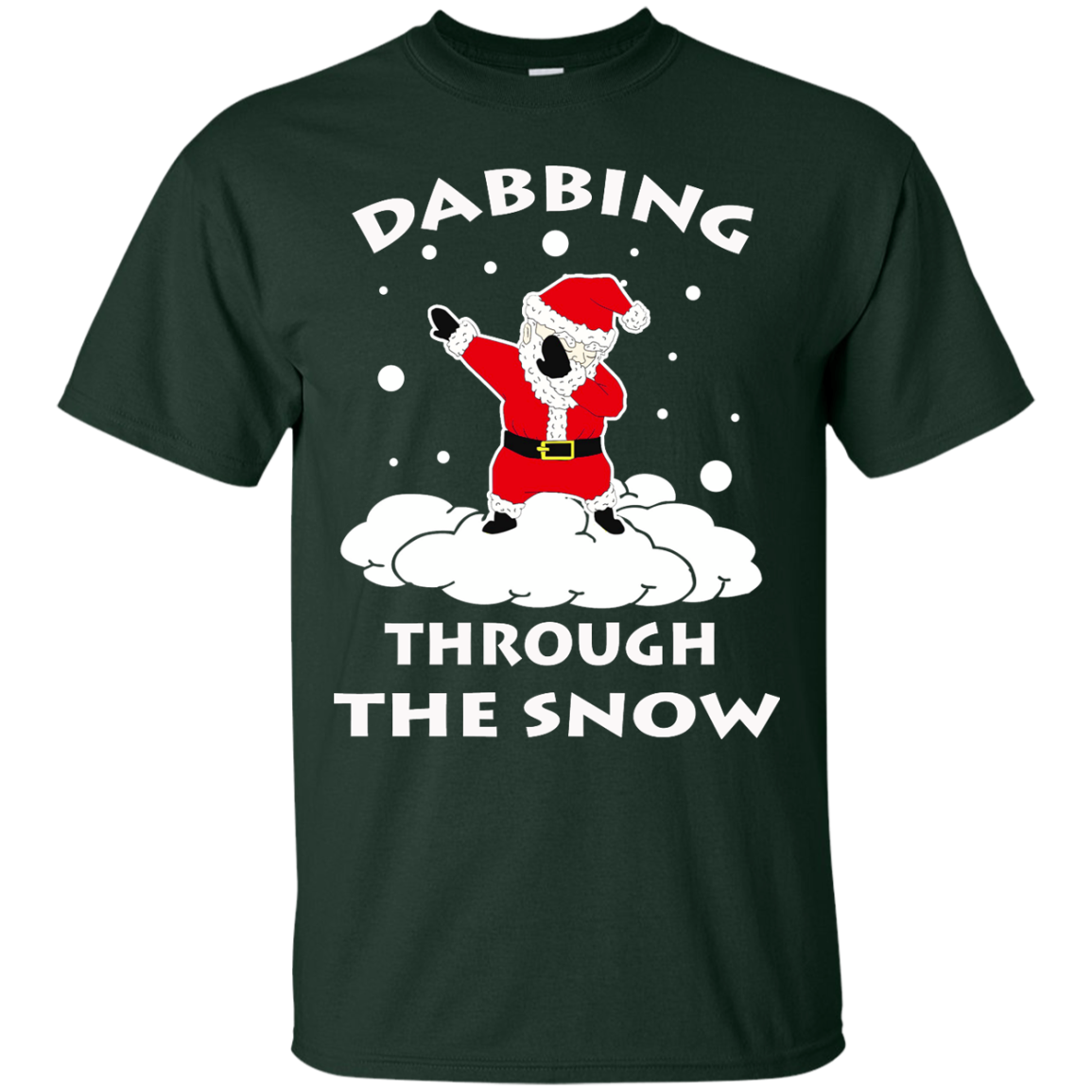 Dabbing Through The Snow Sweatshirt, T-Shirt, Hoodie - TeeDragons