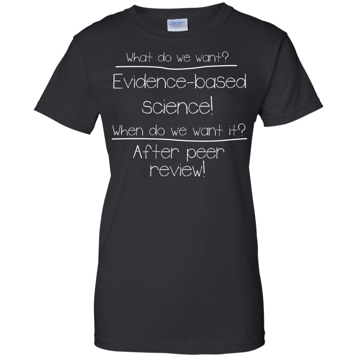 Evidence-based Science - After Peer Review Shirt, Hoodie, Tank - TeeDragons