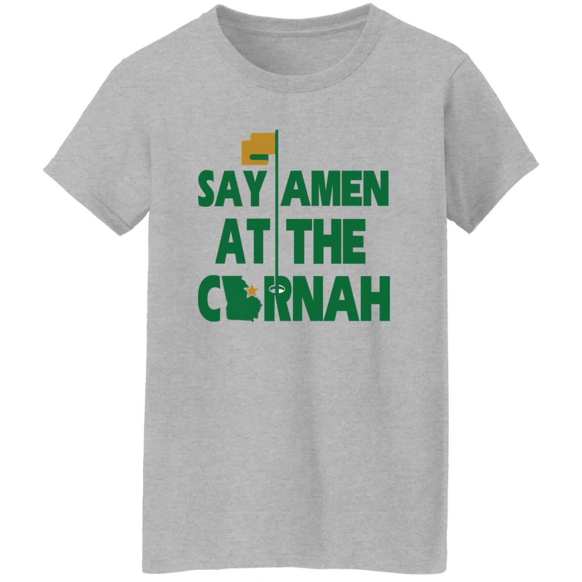 Say Amen At The Cornah Shirt