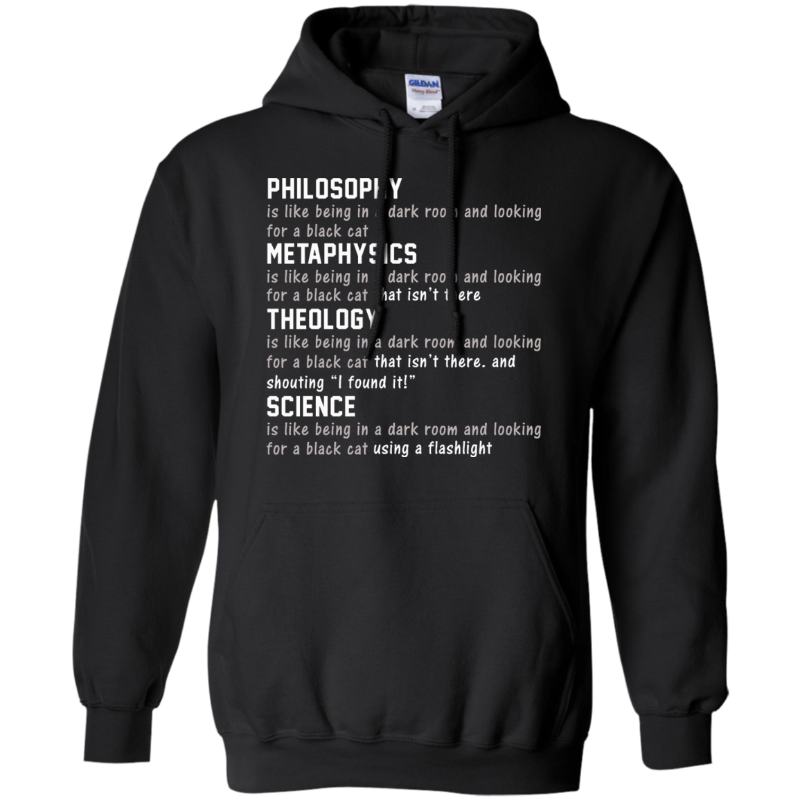 Philosophy - Metaphysics - Theology - Science Shirt, Hoodie, Tank - TeeDragons