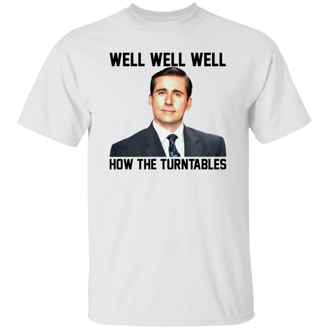 Michael Scott Well Well Well How The Turntables Shirt