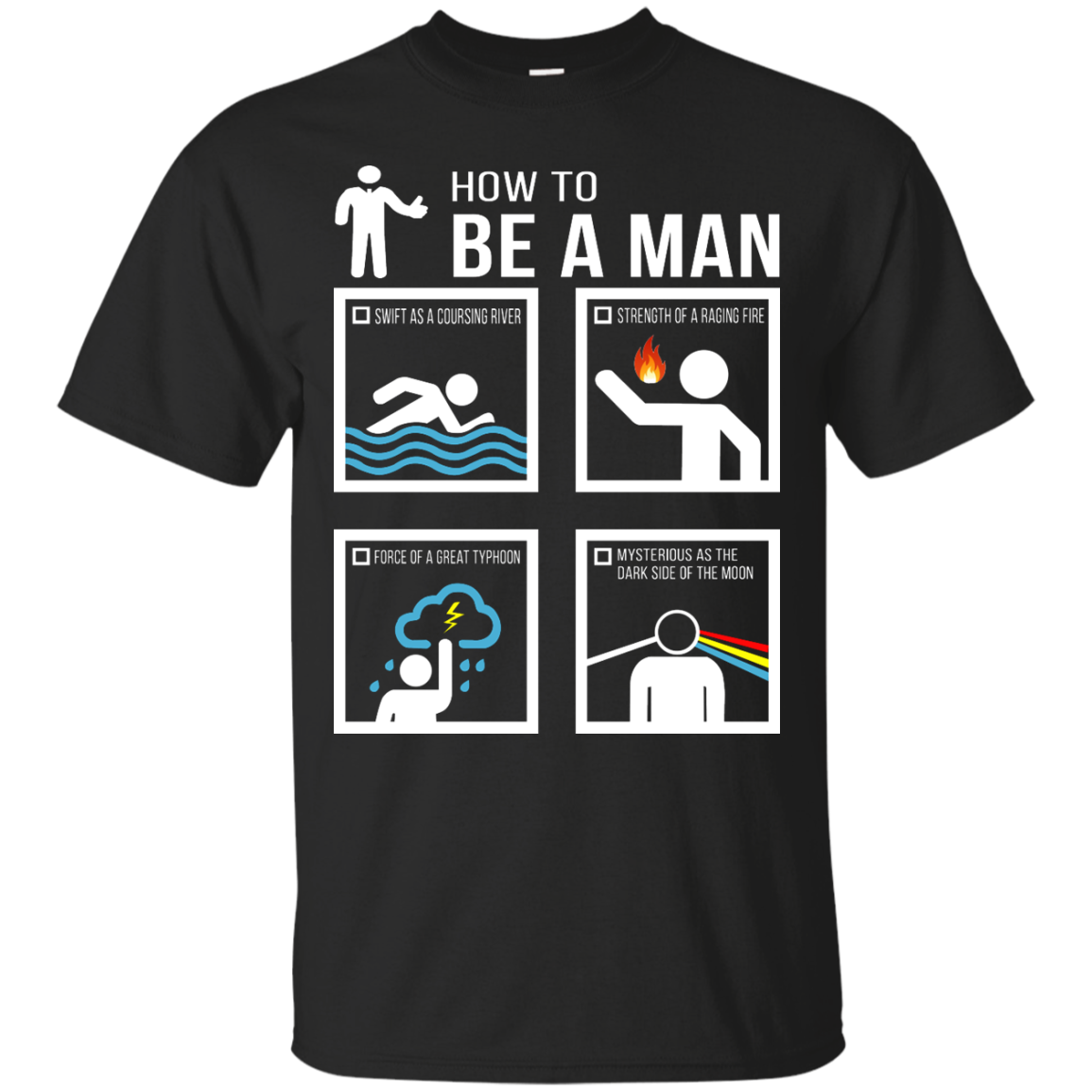 How To Be A Man Shirt, Hoodie, Tank - TeeDragons