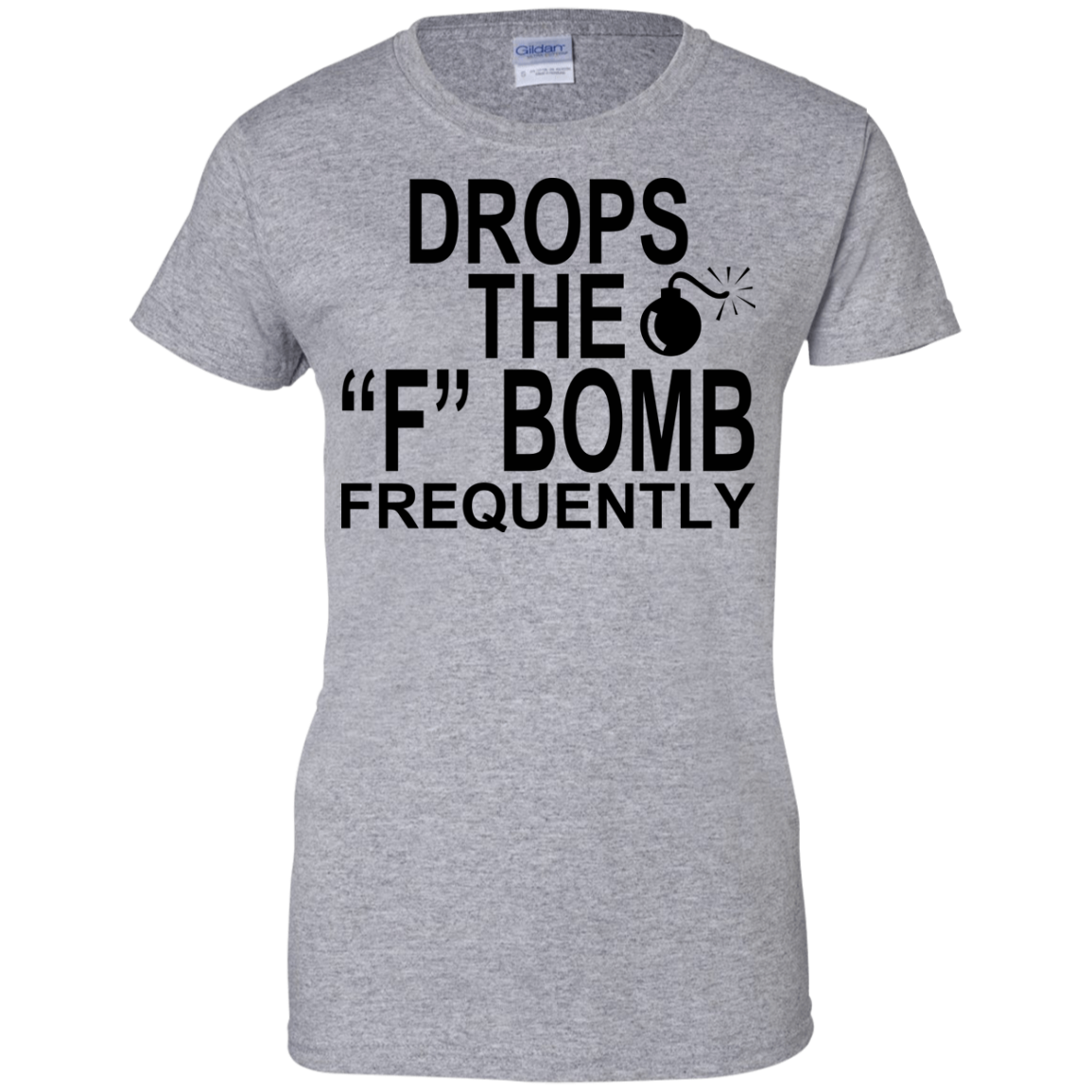 Drops The F Bomb Frequently Shirt, Hoodie, Tank - TeeDragons
