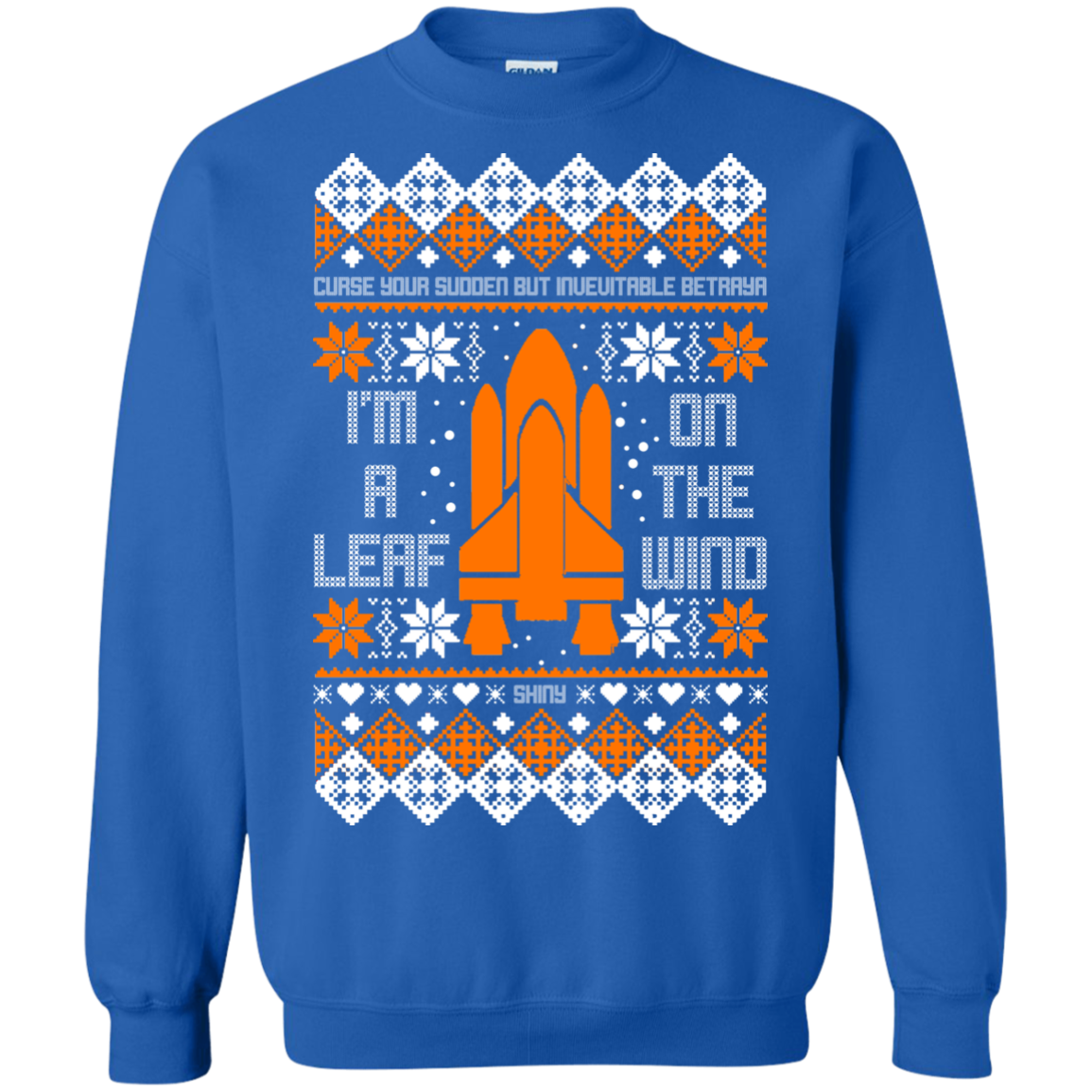 I'm A Leaf On The Wind Christmas Sweater - TeeDragons