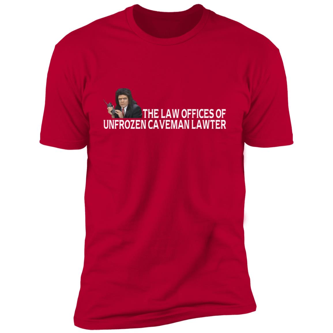 The law offices of unfrozen caveman lawyer shirt