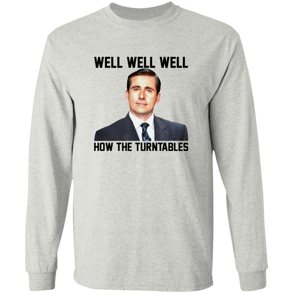 Michael Scott Well Well Well How The Turntables Shirt