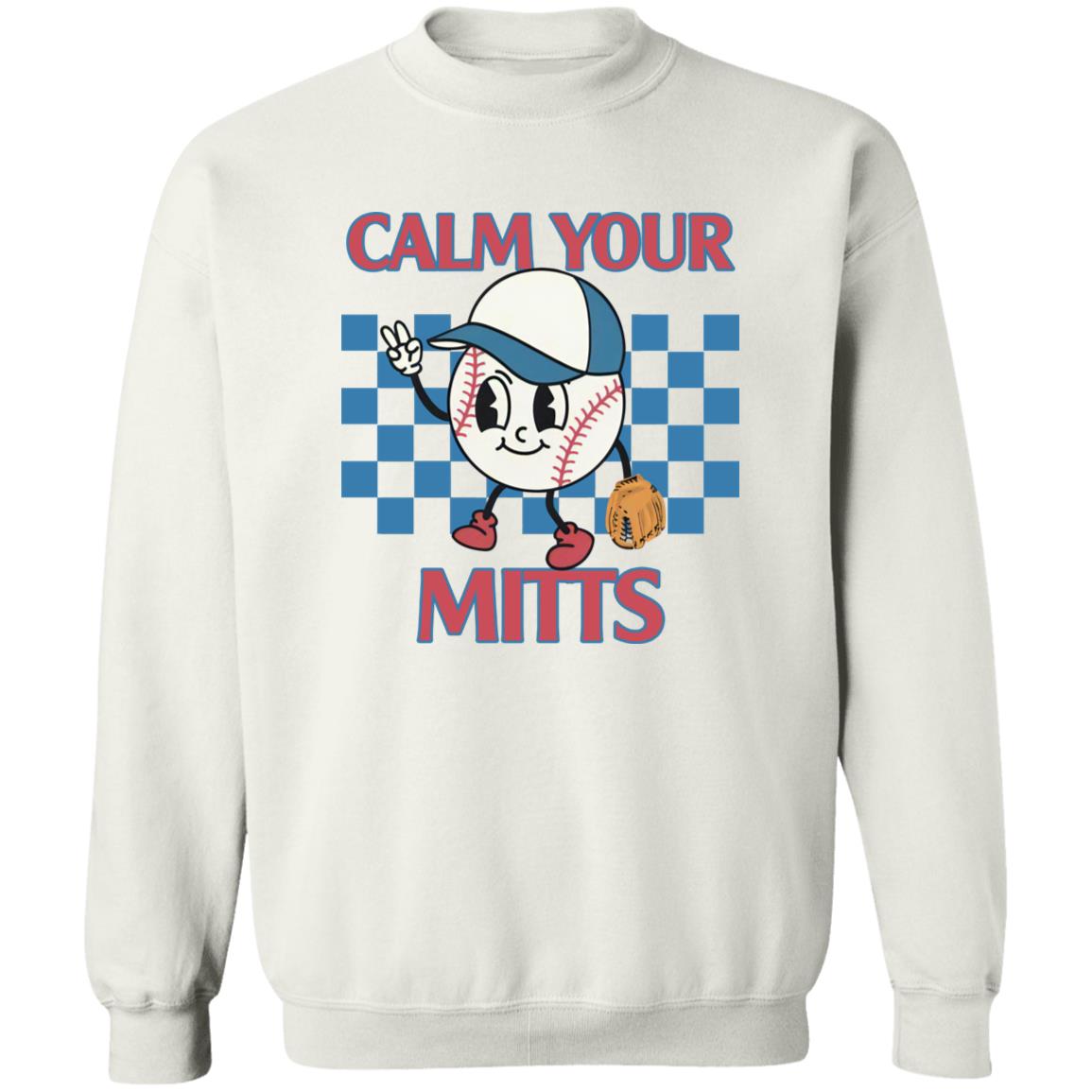Calm Your Mitts Baseball Shirt
