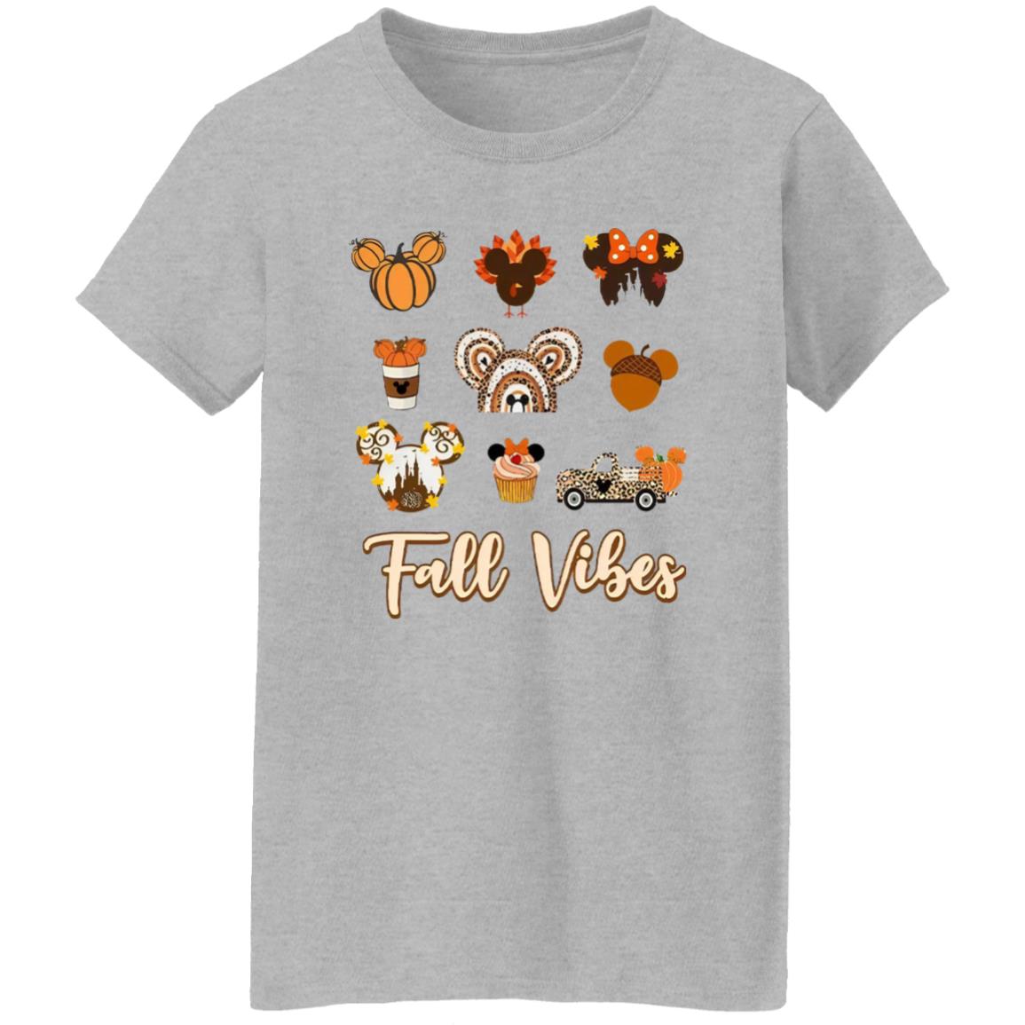 Fall Vibes Pumpkin Shirt