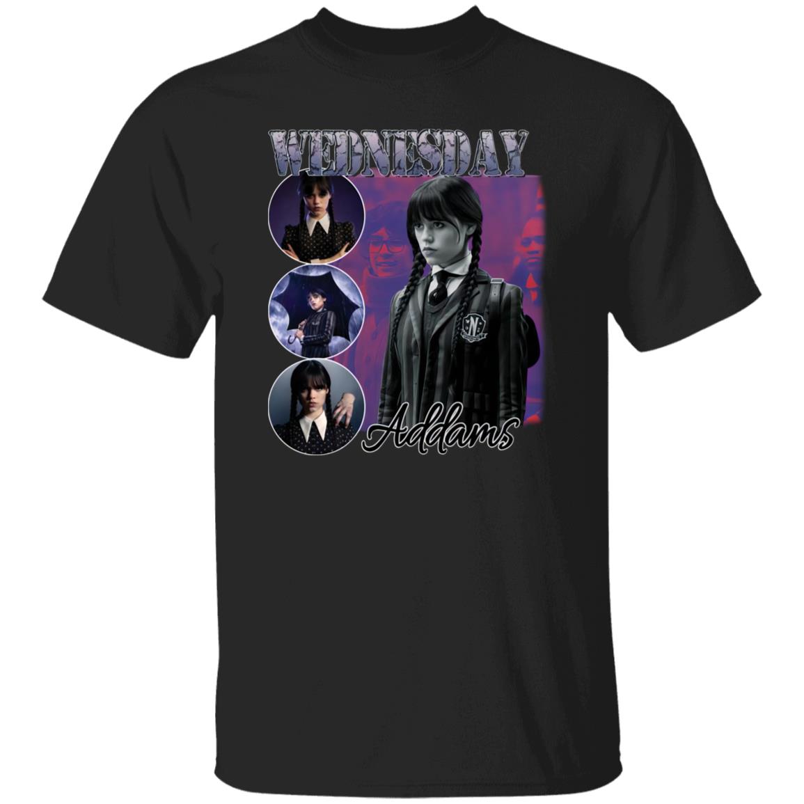 Wednesday Addams 90s Shirt