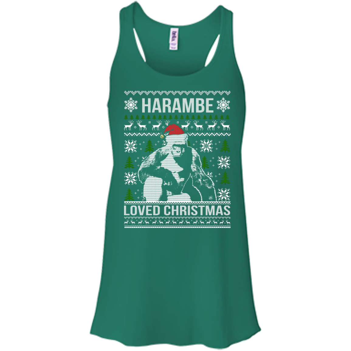 Harambe loved christmas sales sweater