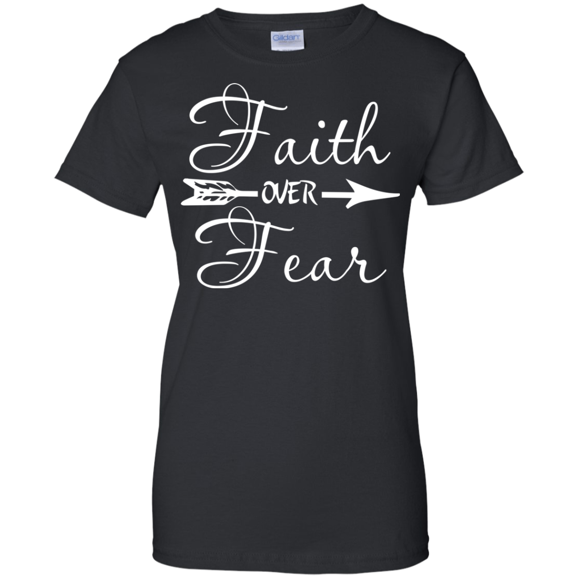 Faith Over Fear Shirt, Hoodie, Tank - TeeDragons