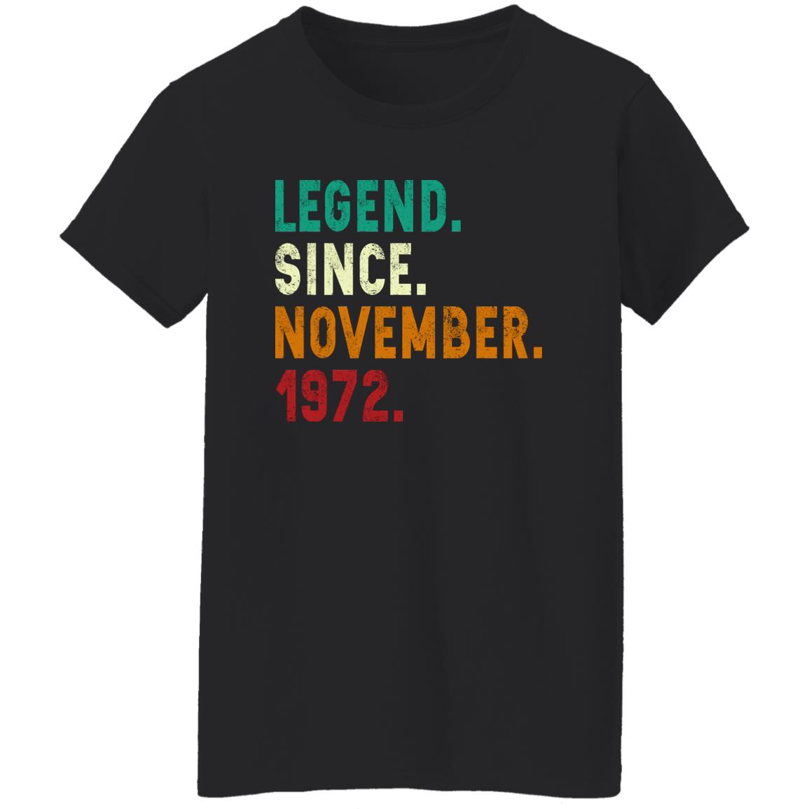 Legend Since November 1972 Shirt