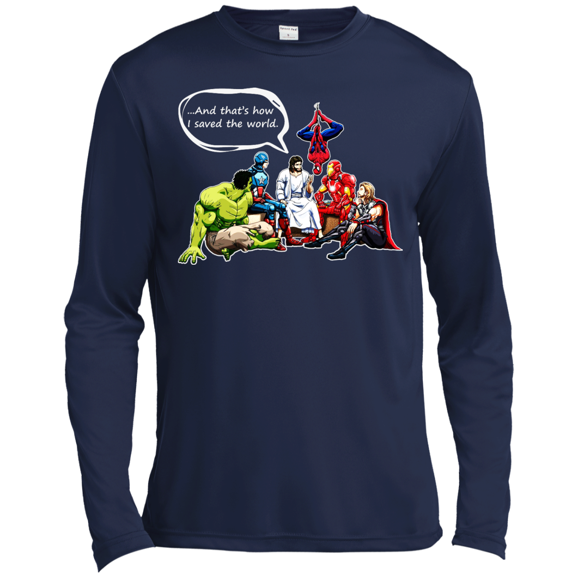 Avengers jesus theatralic shirt