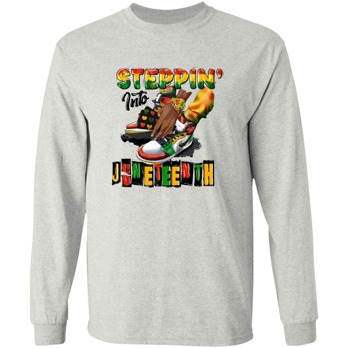 Steppin Into Juneteenth Shirt