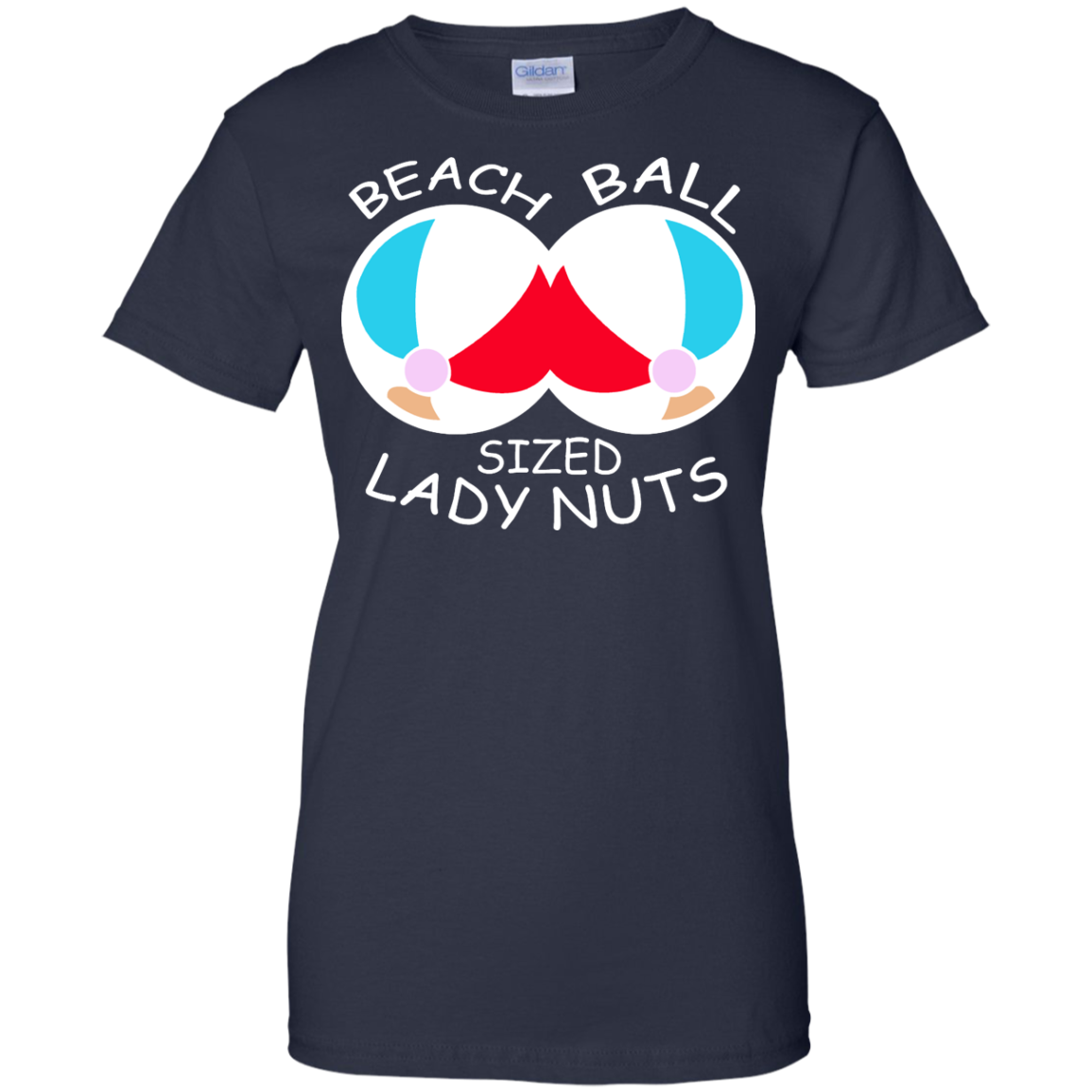 Beach Ball Sized Lady Nuts Shirt, Sweatshirt - TeeDragons