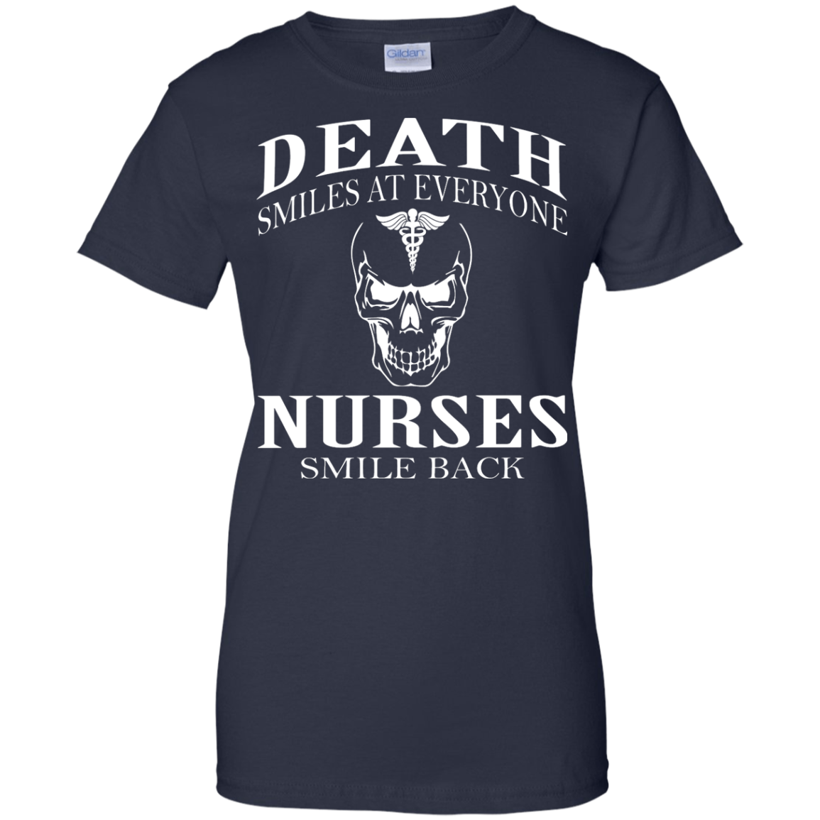 Death Smiles At Everyone - Nurses Smile Back Shirt, Hoodie, Tank - TeeDragons