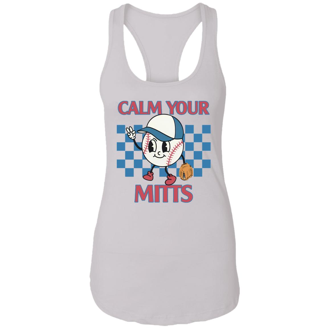 Calm Your Mitts Baseball Shirt
