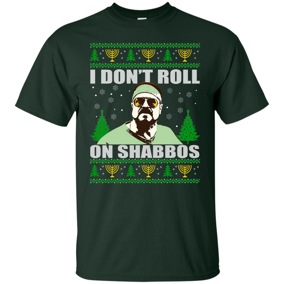 I Don’t Roll on Shabbos Ugly Christmas Sweater - TeeDragons