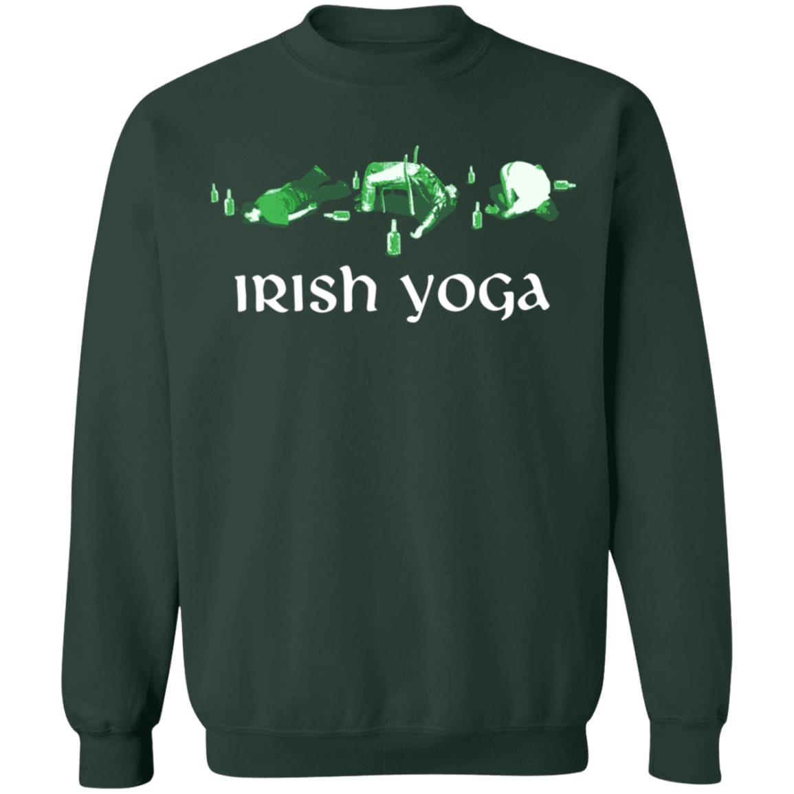 Irish yoga shirt