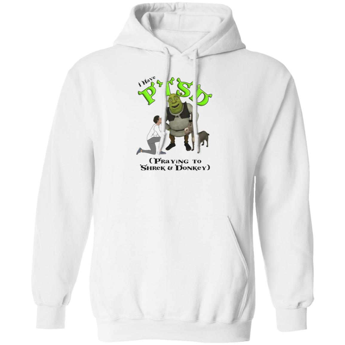 I Have PTSD Praying To Shrek And Donkey Shirt