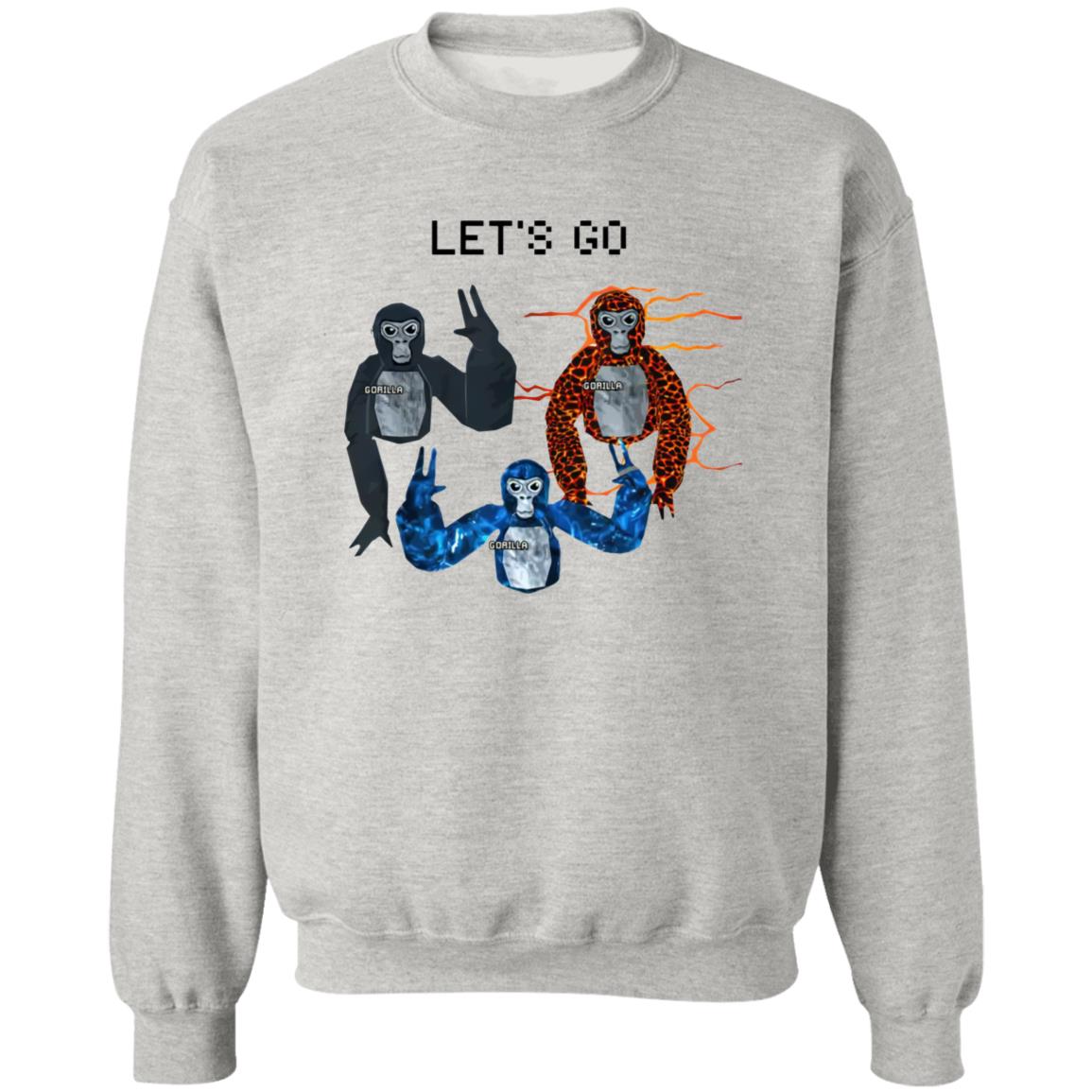 Gorilla Tag Monke Vr Gamer Let’s Go Shirt