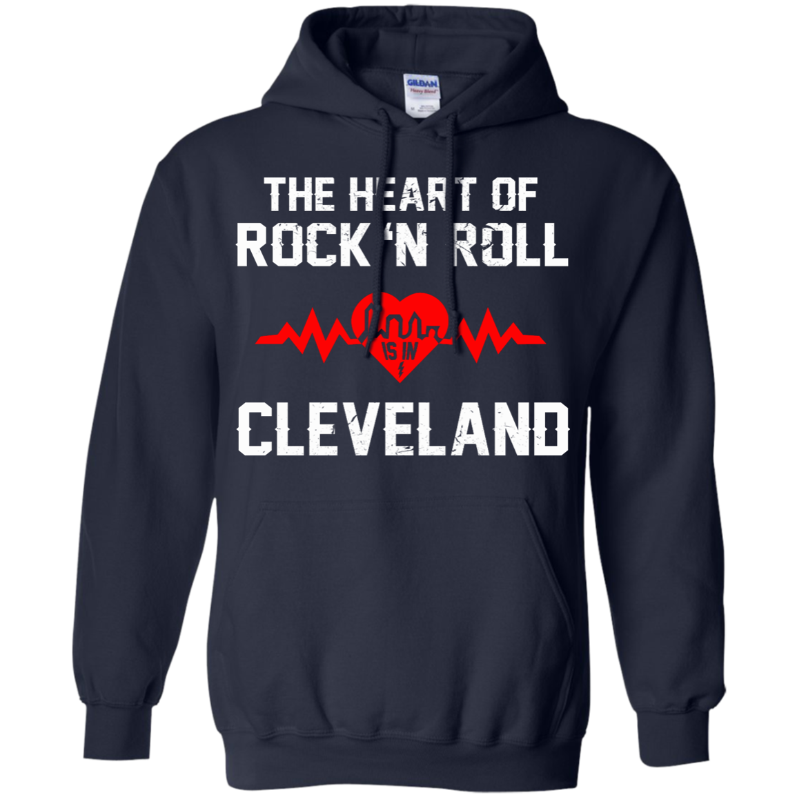 The Heart Of Rock 'n Roll Is In Cleveland Shirt, Hoodie, Tank - TeeDragons