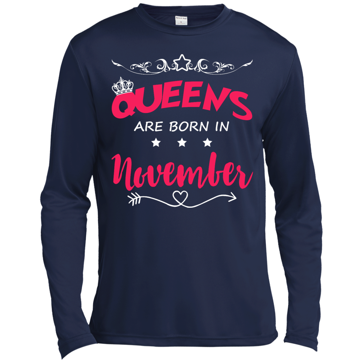 Queens Are Born In November Shirt, Hoodie, Tank - TeeDragons