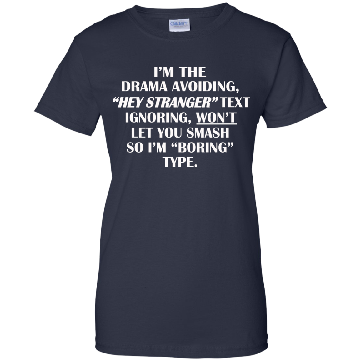 That Type Shirt - I'm The Drama Avoiding - TeeDragons