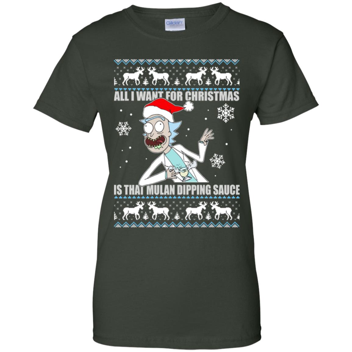 All I Want For Christmas Is Thai Mulan Dipping Sauce Sweater - TeeDragons