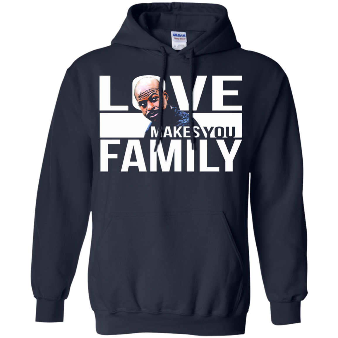 Sterling Brown "Love Makes You Family" Shirt, Hoodie, Tank - TeeDragons