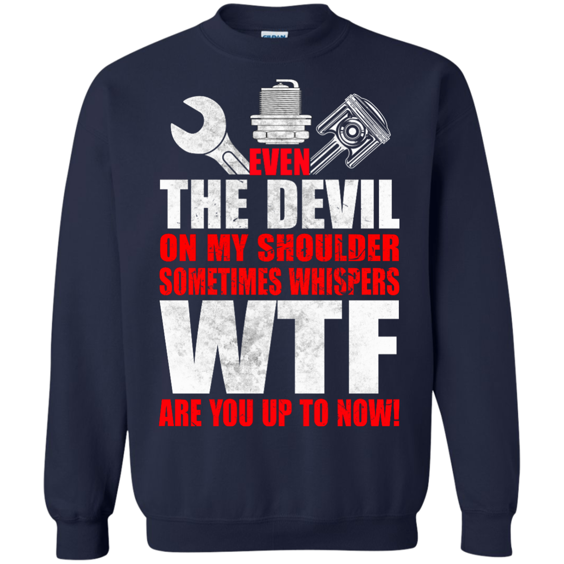 Mechanic - Even The Devil On My Shoulder Sometimes Whispers T-shirt - TeeDragons