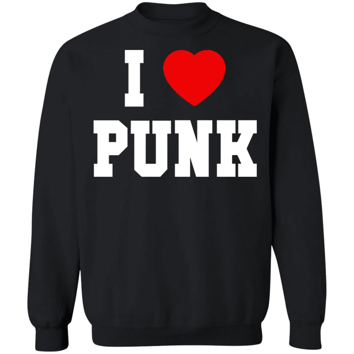 I love punk shirt