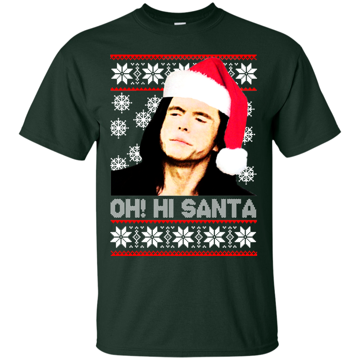 The Room - Oh! Hi Santa Christmas Sweater - TeeDragons