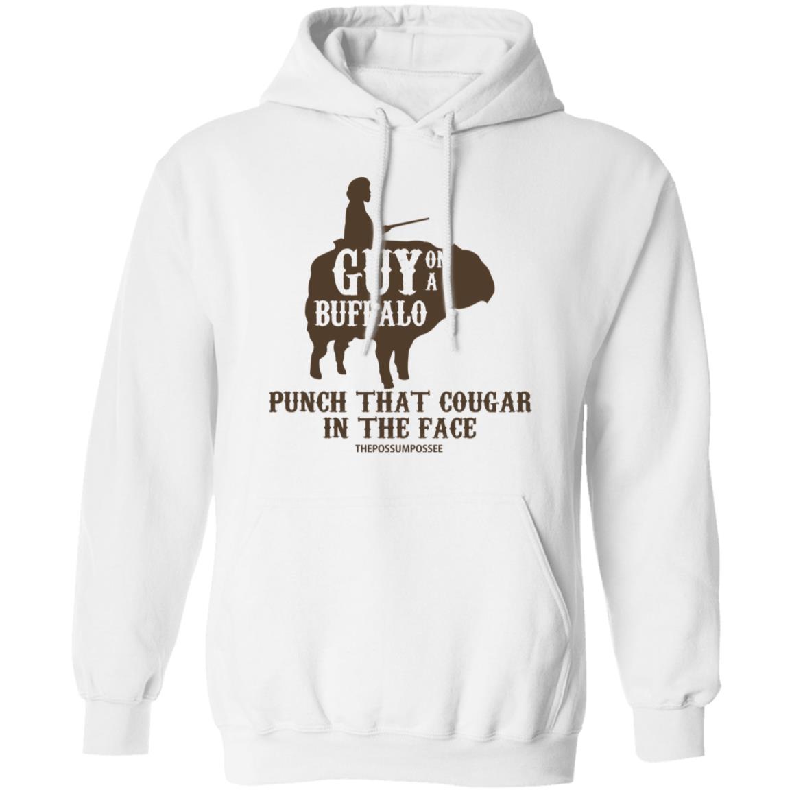 Guy On A Buffalo Punch That Cougar In The Face Shirt