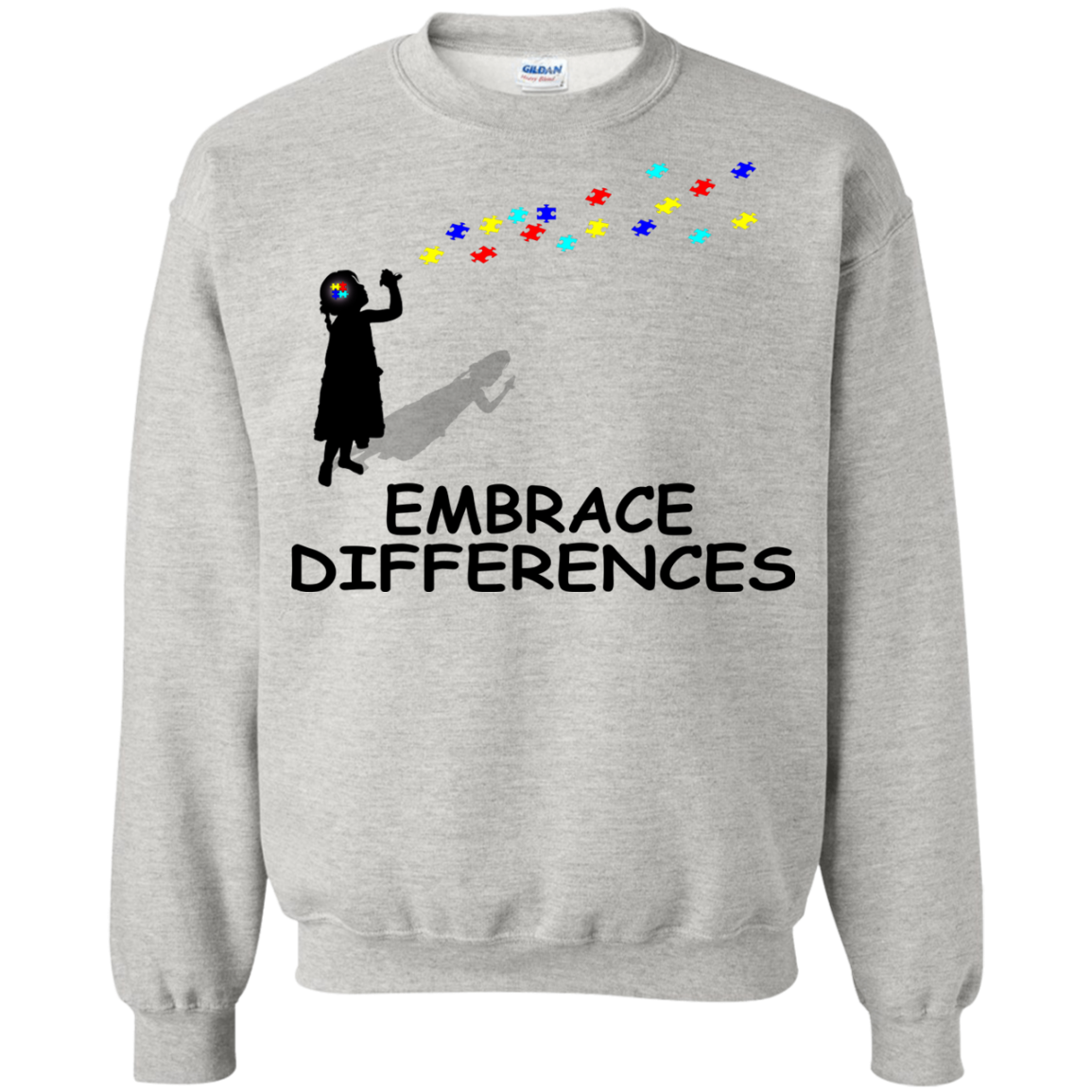 Embrace Differences Shirt, Hoodie, Tank - TeeDragons