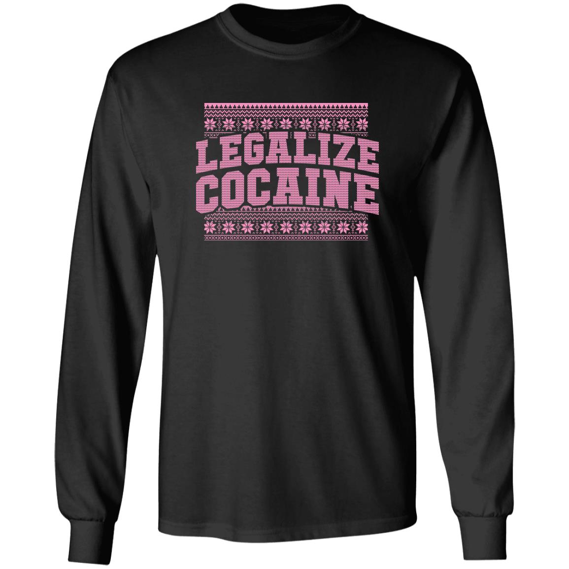 Legalize Cocaine Christmas Sweater