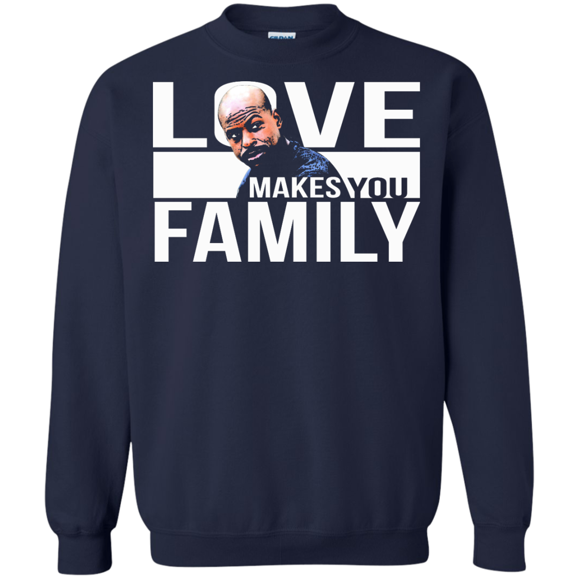 Sterling Brown "Love Makes You Family" Shirt, Hoodie, Tank - TeeDragons