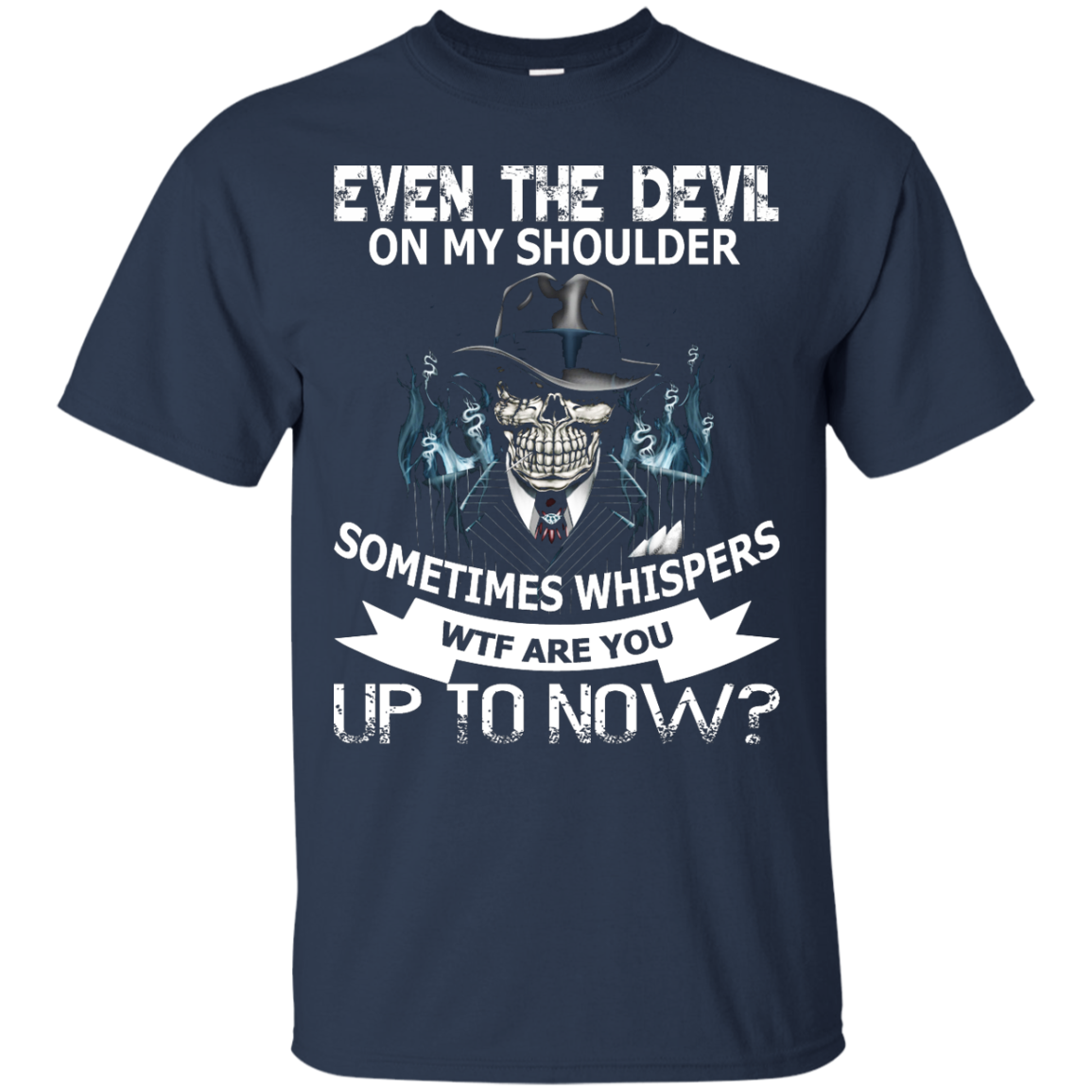 Even The Devil On My Shoulder Shirt, Hoodie, Tank - TeeDragons