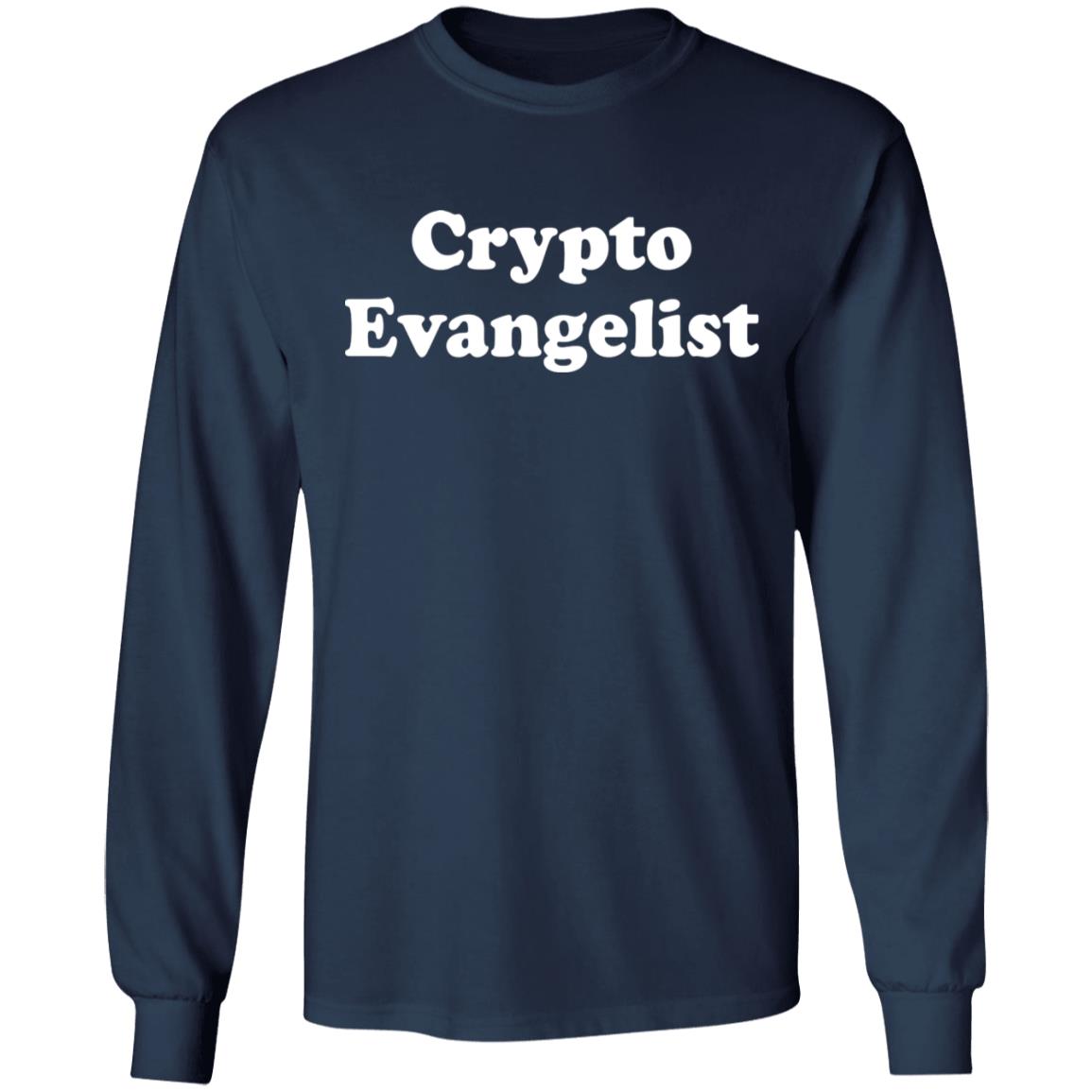 Crypto evangelist shirt