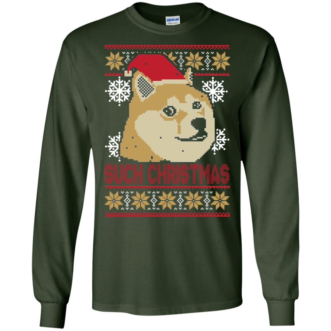 Doge – Such Christmas Ugly Sweater - TeeDragons