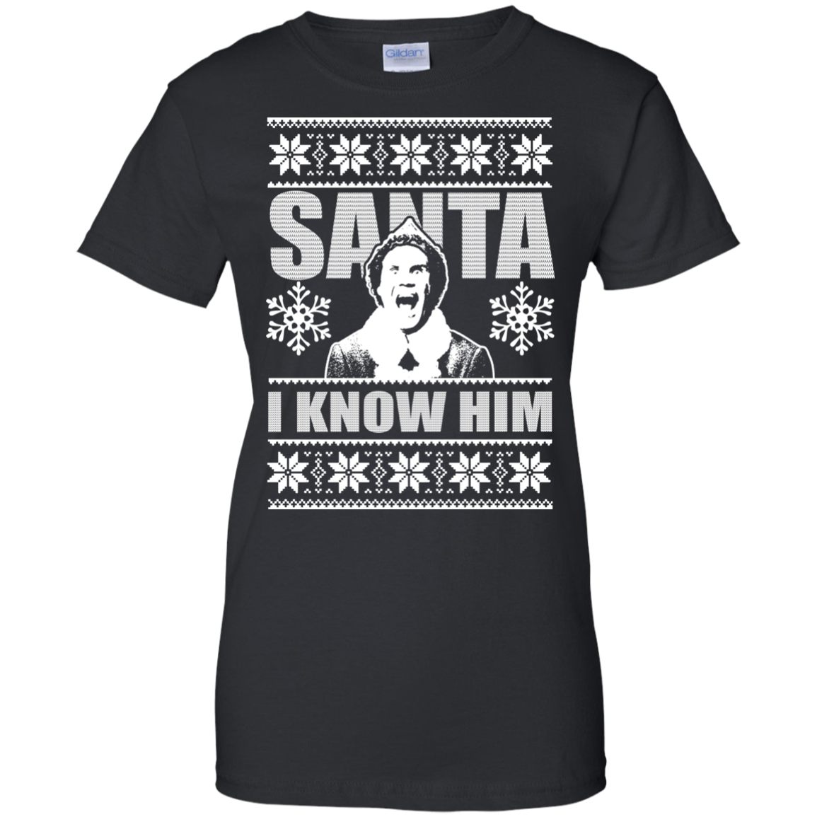 Buddy The Elf - Santa - I Know Him Christmas Sweater - TeeDragons