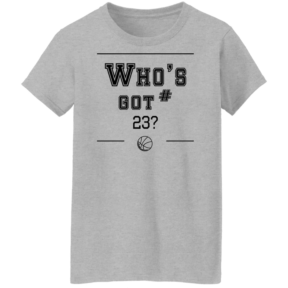 Who’s got 23 shirt