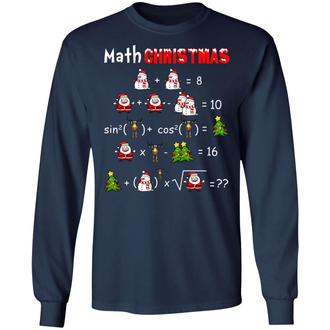 Math Christmas Shirt