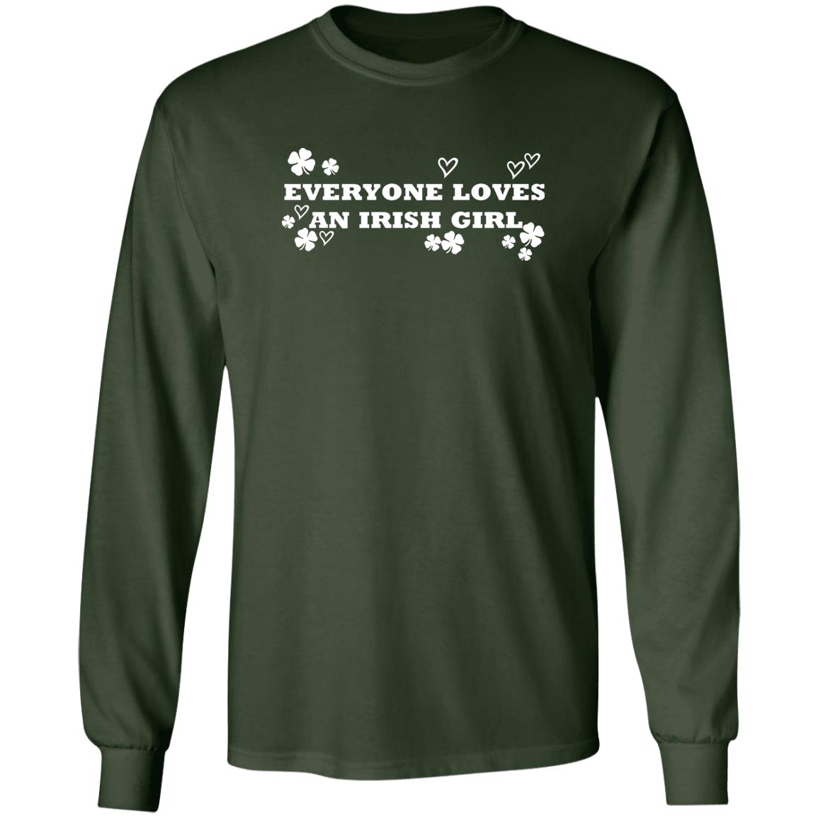 Everyone Loves An Irish Girl Shirt