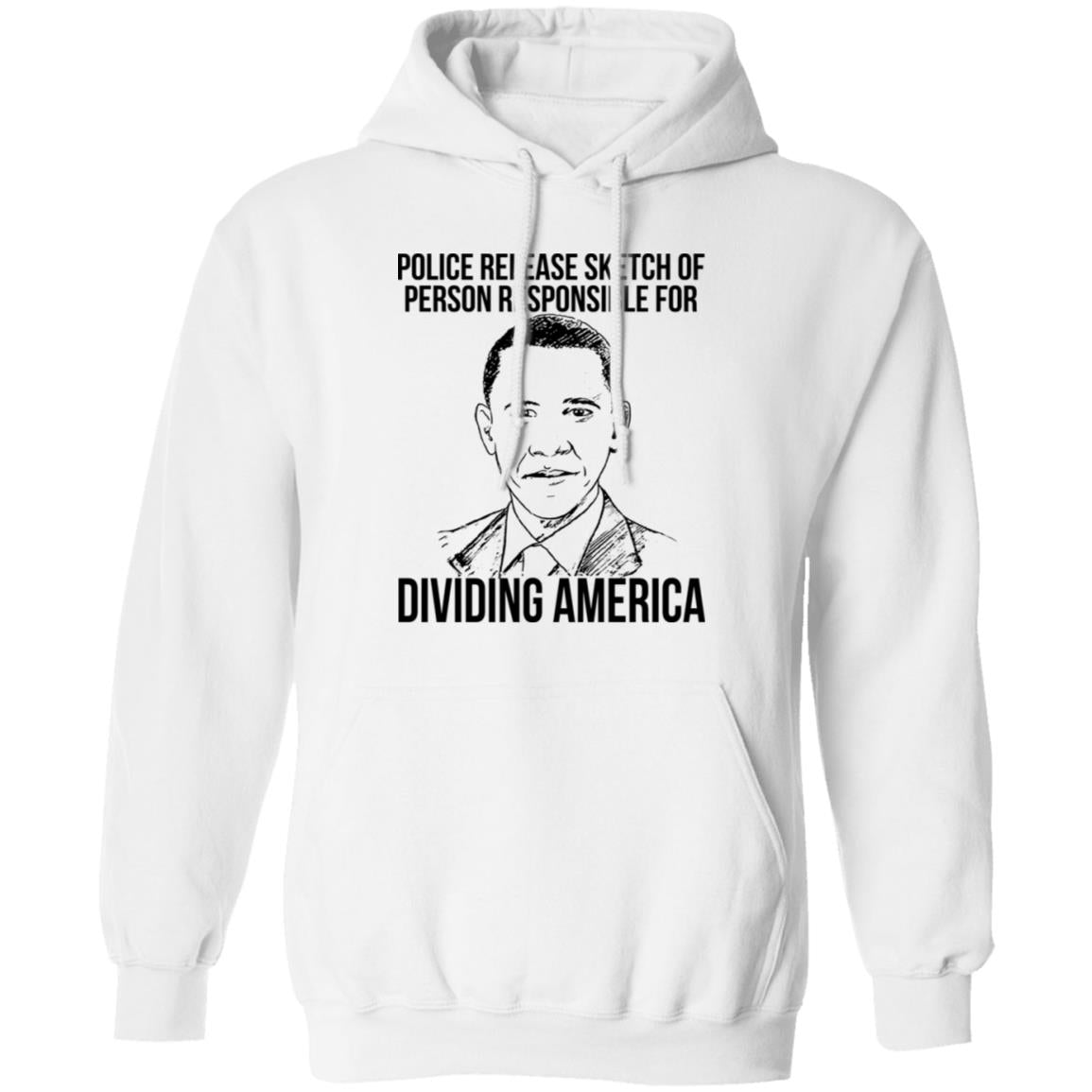 Police release sketch of person responsible for dividing america shirt