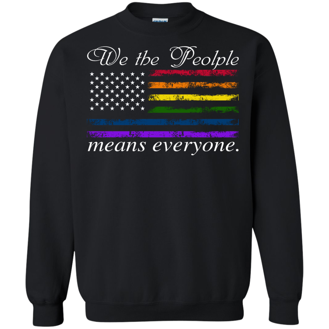 We the People Means Everyone Shirt, Hoodie, Tank - TeeDragons