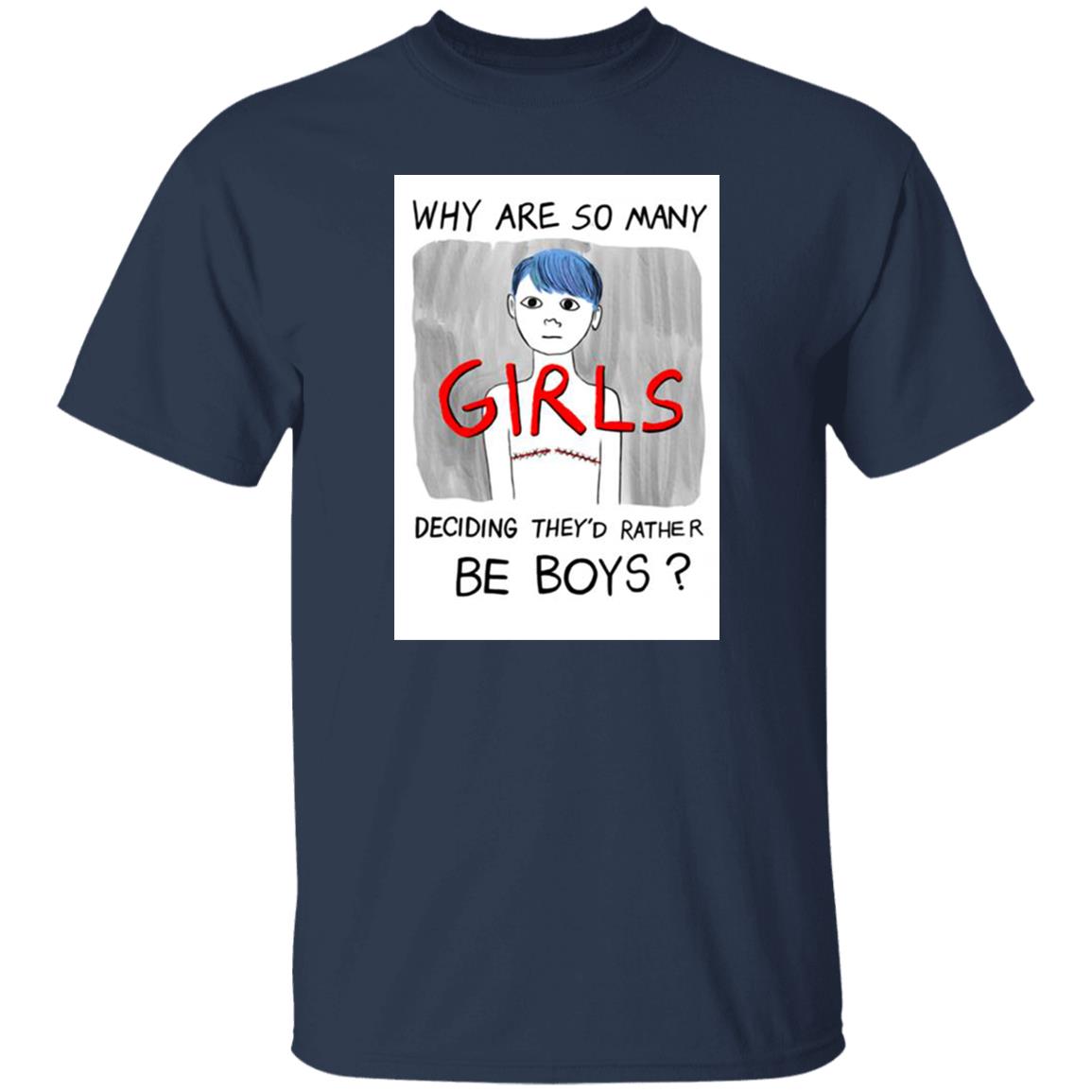 Why Are So Many Girls Deciding They'd Rather Be Boys Shirt