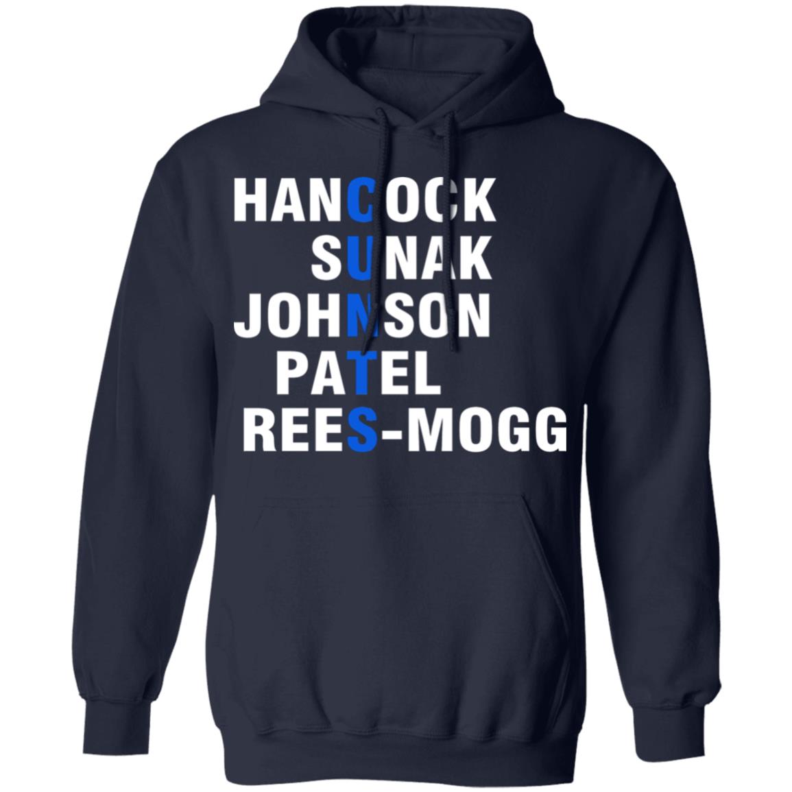 Hancock - Sunak - Johnson - Patel - Rees-mogg Shirt - TeeDragons
