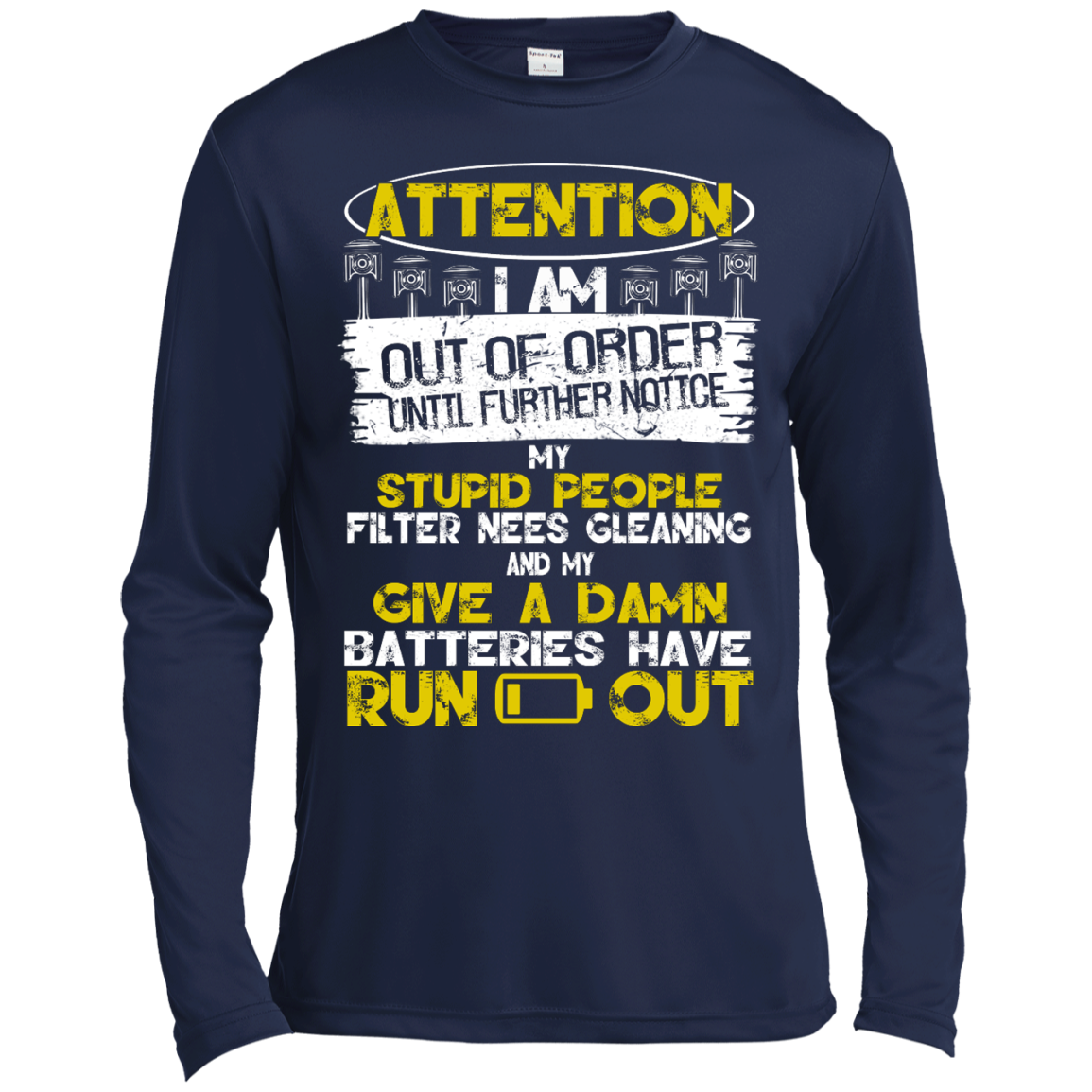 Mechanic Attention T-Shirt, Hoodie, Tank, Long Sleeve - TeeDragons