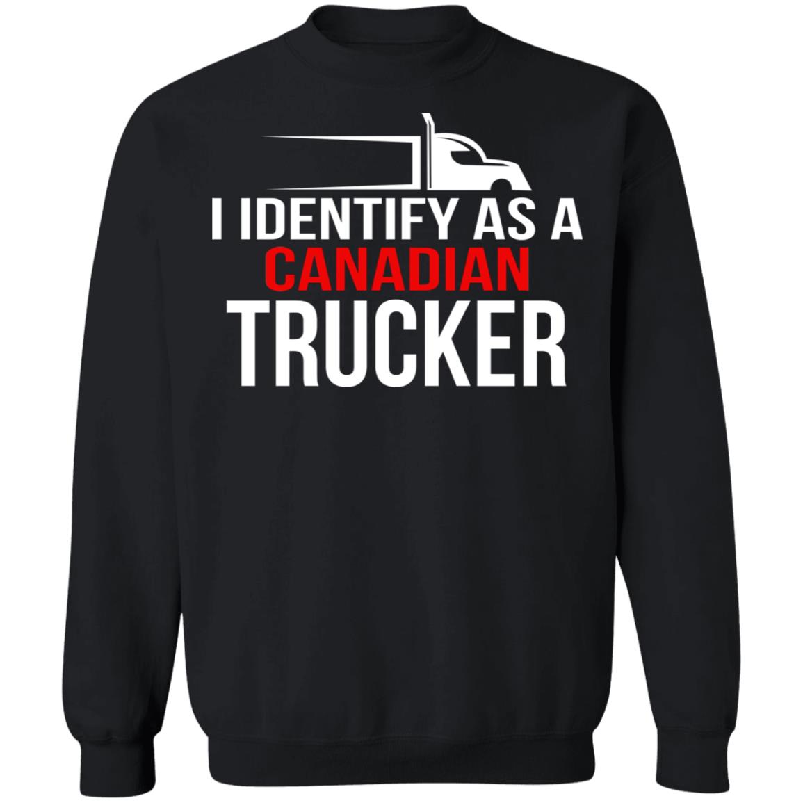 I identify as a Canadian trucker shirt